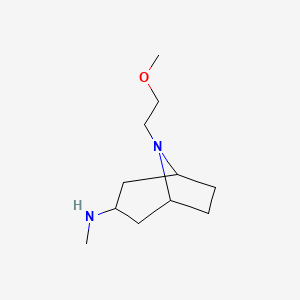 8-(2-methoxyethyl)-N-methyl-8-azabicyclo[3.2.1]octan-3-amine