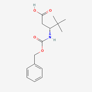 (R)-3-(((Benzyloxy)carbonyl)amino)-4,4-dimethylpentanoic acid