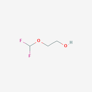molecular formula C3H6F2O2 B2970013 2-(Difluoromethoxy)ethan-1-ol CAS No. 1781606-88-9