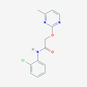 N-(2-chlorophenyl)-2-((4-methylpyrimidin-2-yl)oxy)acetamide