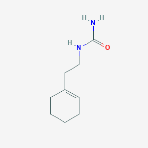 molecular formula C9H16N2O B2970054 2-(Cyclohexen-1-yl)ethylurea CAS No. 251468-93-6