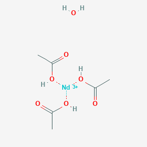 molecular formula C6H11NdO7 B2970370 乙酸钕(III) x水合物 CAS No. 334869-71-5