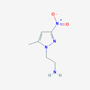 2-(5-Methyl-3-nitro-pyrazol-1-yl)-ethylamine