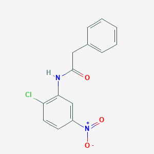 molecular formula C14H11ClN2O3 B2970439 N-(2-chloro-5-nitrophenyl)-2-phenylacetamide CAS No. 100622-81-9