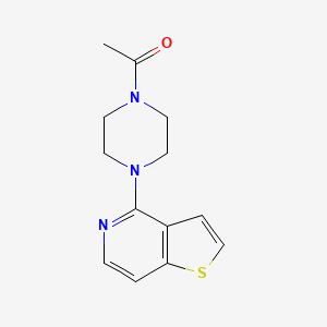 1-(4-{Thieno[3,2-c]pyridin-4-yl}piperazin-1-yl)ethan-1-one