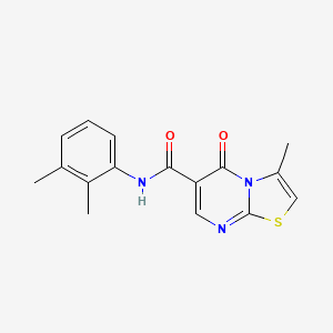 N-(2,3-dimethylphenyl)-3-methyl-5-oxo-5H-thiazolo[3,2-a]pyrimidine-6-carboxamide