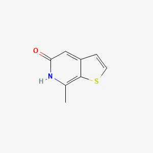 molecular formula C8H7NOS B2970743 7-Methylthieno[2,3-c]pyridin-5-ol CAS No. 118487-65-3