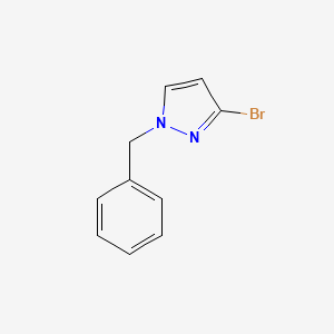 molecular formula C10H9BrN2 B2970756 1-苄基-3-溴-1H-吡唑 CAS No. 1260778-36-6