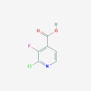 2-Chloro-3-fluoroisonicotinic acid