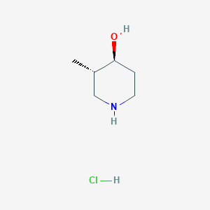 (3S,4S)-3-Methylpiperidin-4-OL hydrochloride