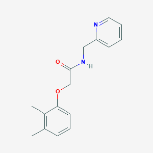molecular formula C16H18N2O2 B297081 2-(2,3-dimethylphenoxy)-N-(2-pyridinylmethyl)acetamide 