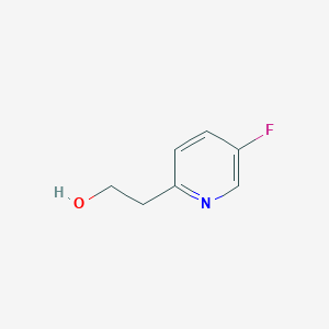 molecular formula C7H8FNO B2970845 2-Pyridineethanol, 5-fluoro- CAS No. 1000521-75-4