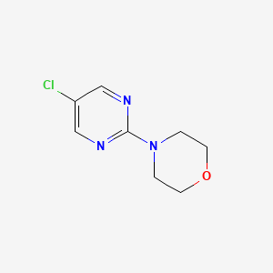 molecular formula C8H10ClN3O B2970878 4-(5-Chloropyrimidin-2-yl)morpholine CAS No. 124595-95-5