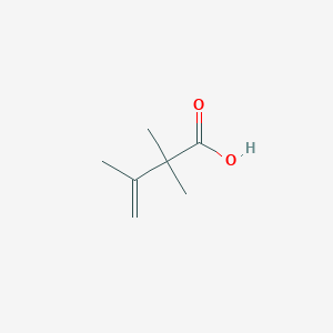 molecular formula C7H12O2 B2970908 2,2,3-trimethylbut-3-enoic Acid CAS No. 4168-01-8