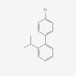 molecular formula C15H15Br B2970939 4-溴-2'-异丙基联苯 CAS No. 1443349-77-6