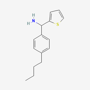 (4-Butylphenyl)(thiophen-2-yl)methanamine