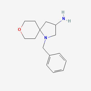 1-Benzyl-8-oxa-1-azaspiro[4.5]decan-3-amine