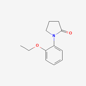 molecular formula C12H15NO2 B2971078 1-(2-乙氧基苯基)吡咯烷-2-酮 CAS No. 1225919-34-5