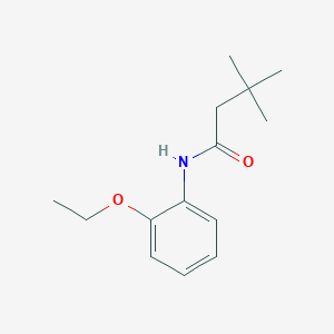 molecular formula C14H21NO2 B297112 N-(2-ethoxyphenyl)-3,3-dimethylbutanamide 