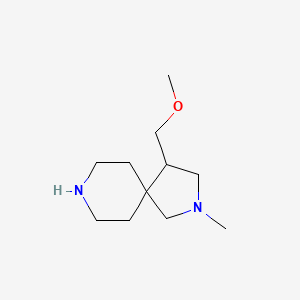 4-(Methoxymethyl)-2-methyl-2,8-diazaspiro[4.5]decane