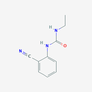 molecular formula C10H11N3O B2971204 1-(2-Cyanophenyl)-3-ethylurea CAS No. 767634-07-1