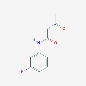 N-(3-fluorophenyl)-3-oxobutanamide
