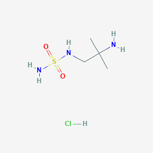 (2-Amino-2-methylpropyl)(sulfamoyl)amine hydrochloride
