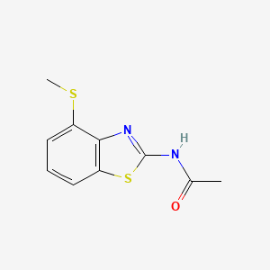 N-(4-(methylthio)benzo[d]thiazol-2-yl)acetamide