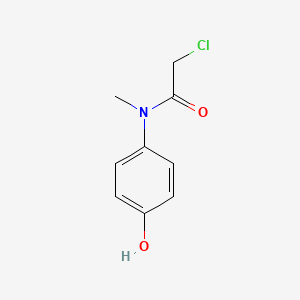 2-chloro-N-(4-hydroxyphenyl)-N-methylacetamide