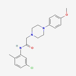 N-(5-chloro-2-methylphenyl)-2-[4-(4-methoxyphenyl)piperazin-1-yl]acetamide
