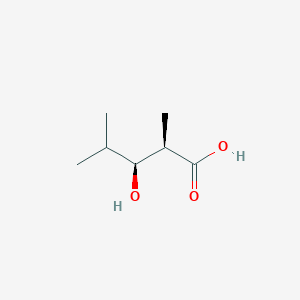 molecular formula C7H14O3 B2971700 (2R,3S)-3-hydroxy-2,4-dimethylpentanoic acid CAS No. 77341-63-0