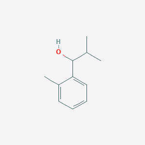 molecular formula C11H16O B2971708 2-Methyl-1-(2-methylphenyl)propan-1-ol CAS No. 100994-03-4