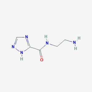 N-(2-aminoethyl)-1H-1,2,4-triazole-3-carboxamide