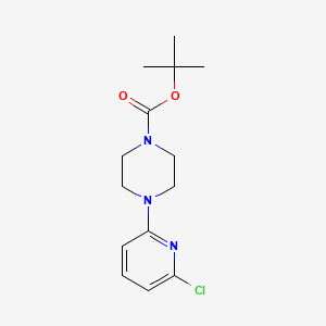molecular formula C14H20ClN3O2 B2971886 Tert-butyl 4-(6-chloropyridin-2-yl)piperazine-1-carboxylate CAS No. 1239369-20-0