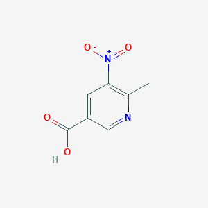 molecular formula C7H6N2O4 B2971889 6-Methyl-5-nitronicotinic acid CAS No. 1523570-93-5