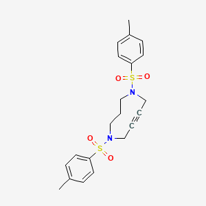 1,5-Ditosyl-2,3,4,5,6,9-hexahydro-7,8-didehydro-1H-1,5-diazonine