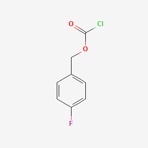 molecular formula C8H6ClFO2 B2971937 对氟苄基氯甲酸酯 CAS No. 105416-91-9