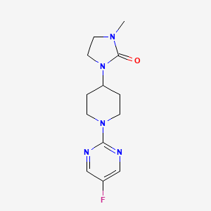 1-[1-(5-Fluoropyrimidin-2-yl)piperidin-4-yl]-3-methylimidazolidin-2-one
