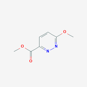 molecular formula C7H8N2O3 B2971991 Methyl 6-methoxypyridazine-3-carboxylate CAS No. 19194-96-8