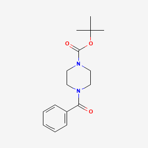 molecular formula C16H22N2O3 B2972096 Tert-butyl 4-benzoylpiperazine-1-carboxylate CAS No. 77278-38-7