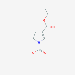 4,5-Dihydro-1H-pyrrole-1,3-dicarboxylic acid 1-tert-butyl 3-ethyl ester