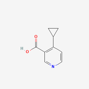 molecular formula C9H9NO2 B2972243 4-Cyclopropylnicotinic acid CAS No. 1558139-03-9