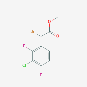 Methyl 2-bromo-2-(3-chloro-2,4-difluorophenyl)acetate