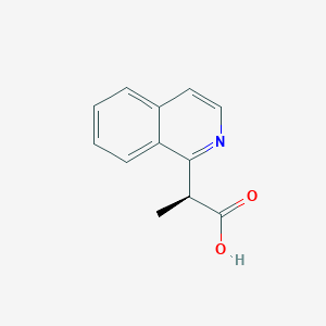 (2S)-2-Isoquinolin-1-ylpropanoic acid