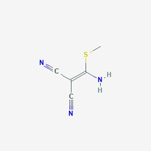 2-(Amino(methylthio)methylene)malononitrile