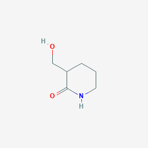 3-(Hydroxymethyl)piperidin-2-one