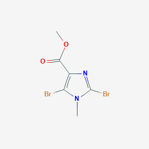 methyl 2,5-dibromo-1-methyl-1H-imidazole-4-carboxylate