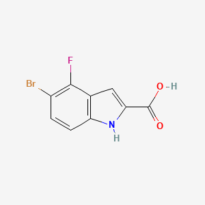 5-bromo-4-fluoro-1H-indole-2-carboxylic acid