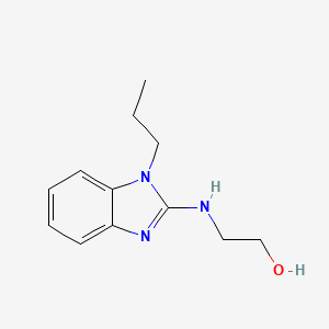 2-[(1-propyl-1H-benzimidazol-2-yl)amino]ethanol