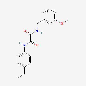 N-(4-ethylphenyl)-N'-(3-methoxybenzyl)ethanediamide
